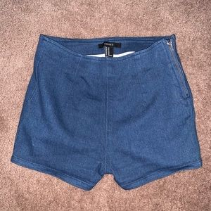 High waisted shorts